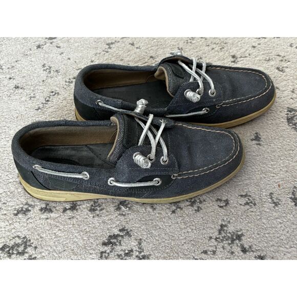 Sperry Top-Sider Ivyfish blue women's boat shoes - size 9M - Picture 2 of 6